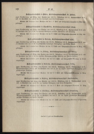 Post- und Telegraphen-Verordnungsblatt für das Verwaltungsgebiet des K.-K. Handelsministeriums 18880522 Seite: 4