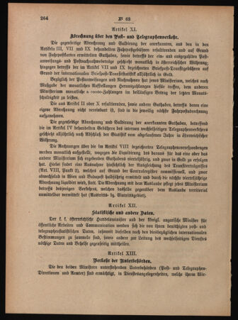 Post- und Telegraphen-Verordnungsblatt für das Verwaltungsgebiet des K.-K. Handelsministeriums 18880722 Seite: 6