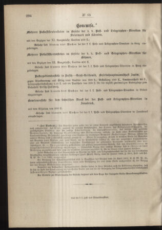 Post- und Telegraphen-Verordnungsblatt für das Verwaltungsgebiet des K.-K. Handelsministeriums 18880724 Seite: 4