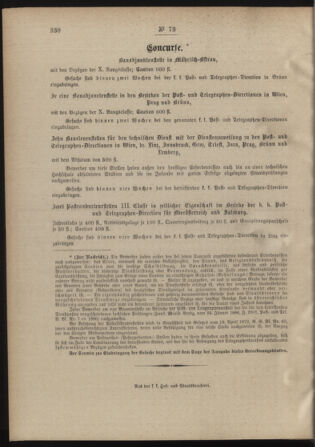 Post- und Telegraphen-Verordnungsblatt für das Verwaltungsgebiet des K.-K. Handelsministeriums 18880810 Seite: 4