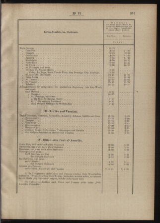 Post- und Telegraphen-Verordnungsblatt für das Verwaltungsgebiet des K.-K. Handelsministeriums 18880830 Seite: 7