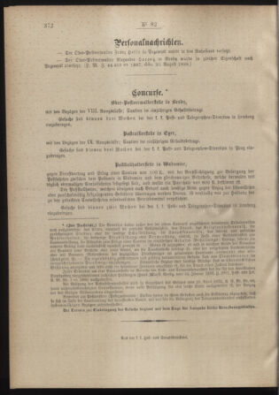 Post- und Telegraphen-Verordnungsblatt für das Verwaltungsgebiet des K.-K. Handelsministeriums 18880910 Seite: 4