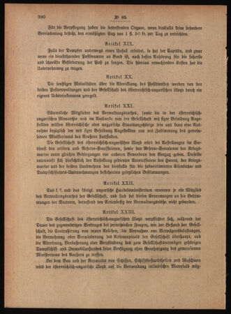 Post- und Telegraphen-Verordnungsblatt für das Verwaltungsgebiet des K.-K. Handelsministeriums 18880920 Seite: 10