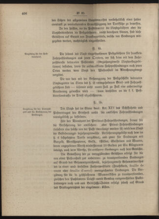 Post- und Telegraphen-Verordnungsblatt für das Verwaltungsgebiet des K.-K. Handelsministeriums 18880920 Seite: 26