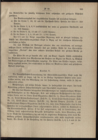 Post- und Telegraphen-Verordnungsblatt für das Verwaltungsgebiet des K.-K. Handelsministeriums 18880920 Seite: 3