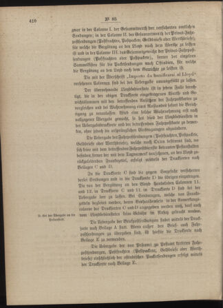 Post- und Telegraphen-Verordnungsblatt für das Verwaltungsgebiet des K.-K. Handelsministeriums 18880920 Seite: 30