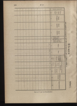 Post- und Telegraphen-Verordnungsblatt für das Verwaltungsgebiet des K.-K. Handelsministeriums 18880920 Seite: 40