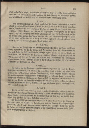 Post- und Telegraphen-Verordnungsblatt für das Verwaltungsgebiet des K.-K. Handelsministeriums 18880920 Seite: 5