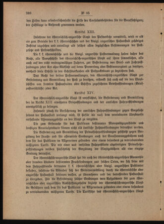 Post- und Telegraphen-Verordnungsblatt für das Verwaltungsgebiet des K.-K. Handelsministeriums 18880920 Seite: 8