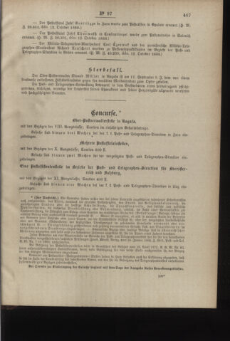 Post- und Telegraphen-Verordnungsblatt für das Verwaltungsgebiet des K.-K. Handelsministeriums 18881024 Seite: 3