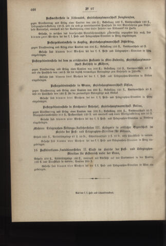 Post- und Telegraphen-Verordnungsblatt für das Verwaltungsgebiet des K.-K. Handelsministeriums 18881024 Seite: 4