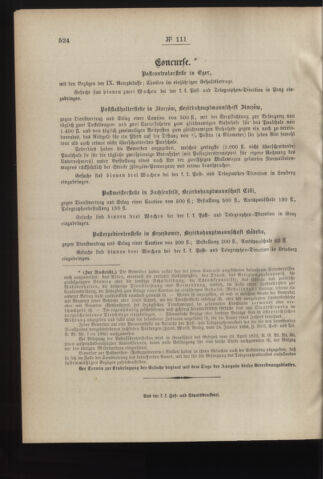 Post- und Telegraphen-Verordnungsblatt für das Verwaltungsgebiet des K.-K. Handelsministeriums 18881217 Seite: 4