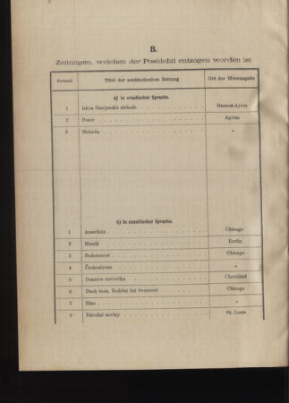 Post- und Telegraphen-Verordnungsblatt für das Verwaltungsgebiet des K.-K. Handelsministeriums 18881231 Seite: 10