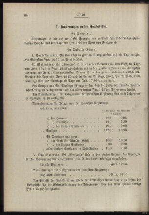 Post- und Telegraphen-Verordnungsblatt für das Verwaltungsgebiet des K.-K. Handelsministeriums 18890323 Seite: 2