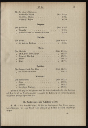 Post- und Telegraphen-Verordnungsblatt für das Verwaltungsgebiet des K.-K. Handelsministeriums 18890329 Seite: 3