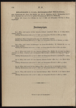 Post- und Telegraphen-Verordnungsblatt für das Verwaltungsgebiet des K.-K. Handelsministeriums 18890413 Seite: 4