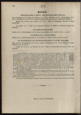 Post- und Telegraphen-Verordnungsblatt für das Verwaltungsgebiet des K.-K. Handelsministeriums 18890419 Seite: 4