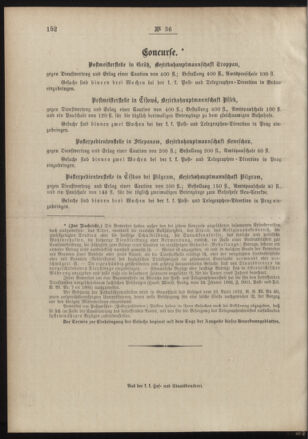 Post- und Telegraphen-Verordnungsblatt für das Verwaltungsgebiet des K.-K. Handelsministeriums 18890506 Seite: 4