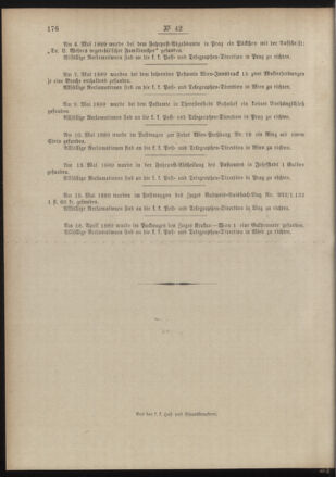 Post- und Telegraphen-Verordnungsblatt für das Verwaltungsgebiet des K.-K. Handelsministeriums 18890528 Seite: 4