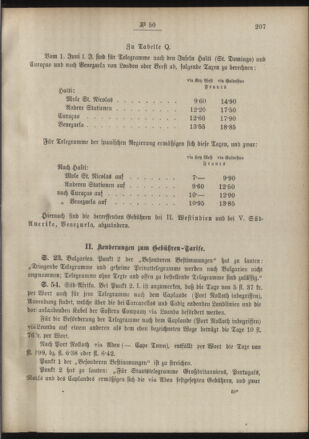 Post- und Telegraphen-Verordnungsblatt für das Verwaltungsgebiet des K.-K. Handelsministeriums 18890630 Seite: 3