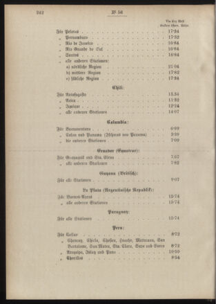 Post- und Telegraphen-Verordnungsblatt für das Verwaltungsgebiet des K.-K. Handelsministeriums 18890719 Seite: 10