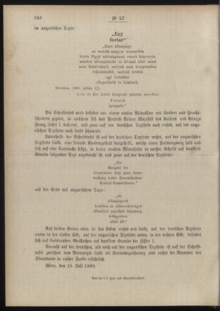 Post- und Telegraphen-Verordnungsblatt für das Verwaltungsgebiet des K.-K. Handelsministeriums 18890720 Seite: 4