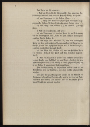 Post- und Telegraphen-Verordnungsblatt für das Verwaltungsgebiet des K.-K. Handelsministeriums 18890805 Seite: 6