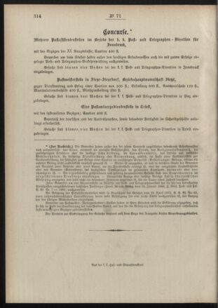 Post- und Telegraphen-Verordnungsblatt für das Verwaltungsgebiet des K.-K. Handelsministeriums 18890830 Seite: 4