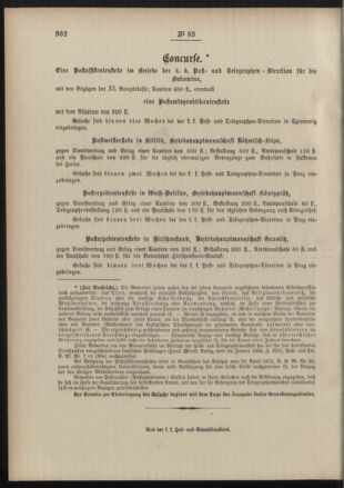 Post- und Telegraphen-Verordnungsblatt für das Verwaltungsgebiet des K.-K. Handelsministeriums 18891012 Seite: 4