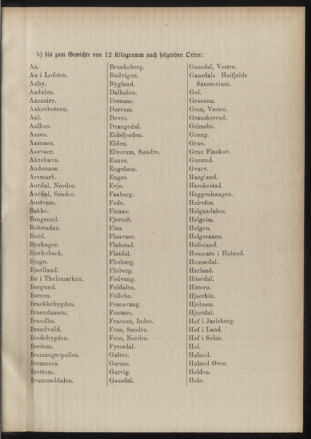 Post- und Telegraphen-Verordnungsblatt für das Verwaltungsgebiet des K.-K. Handelsministeriums 18891021 Seite: 7