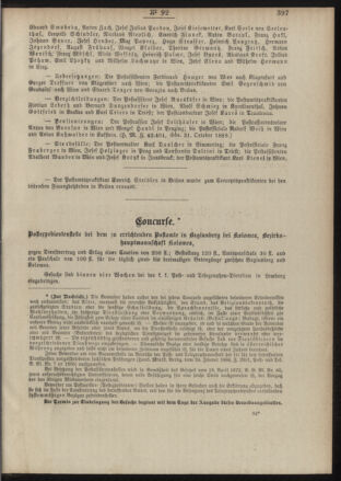 Post- und Telegraphen-Verordnungsblatt für das Verwaltungsgebiet des K.-K. Handelsministeriums 18891110 Seite: 3