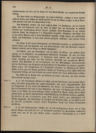 Post- und Telegraphen-Verordnungsblatt für das Verwaltungsgebiet des K.-K. Handelsministeriums 18891112 Seite: 6