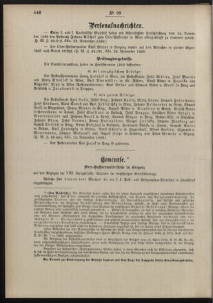 Post- und Telegraphen-Verordnungsblatt für das Verwaltungsgebiet des K.-K. Handelsministeriums 18891206 Seite: 2