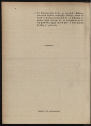 Post- und Telegraphen-Verordnungsblatt für das Verwaltungsgebiet des K.-K. Handelsministeriums 1889bl03 Seite: 133