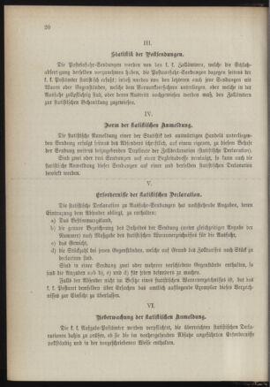 Post- und Telegraphen-Verordnungsblatt für das Verwaltungsgebiet des K.-K. Handelsministeriums 1889bl03 Seite: 37