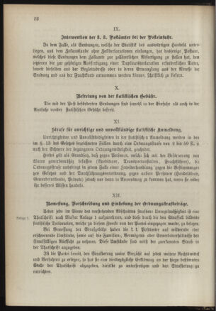 Post- und Telegraphen-Verordnungsblatt für das Verwaltungsgebiet des K.-K. Handelsministeriums 1889bl03 Seite: 39