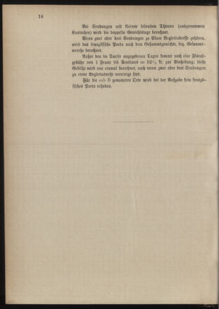 Post- und Telegraphen-Verordnungsblatt für das Verwaltungsgebiet des K.-K. Handelsministeriums 18900115 Seite: 10