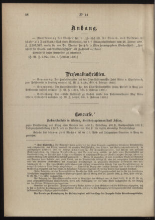 Post- und Telegraphen-Verordnungsblatt für das Verwaltungsgebiet des K.-K. Handelsministeriums 18900215 Seite: 2