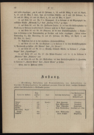 Post- und Telegraphen-Verordnungsblatt für das Verwaltungsgebiet des K.-K. Handelsministeriums 18900220 Seite: 2