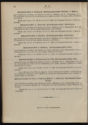 Post- und Telegraphen-Verordnungsblatt für das Verwaltungsgebiet des K.-K. Handelsministeriums 18900224 Seite: 4