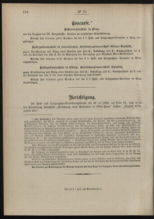 Post- und Telegraphen-Verordnungsblatt für das Verwaltungsgebiet des K.-K. Handelsministeriums 18900318 Seite: 4