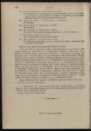 Post- und Telegraphen-Verordnungsblatt für das Verwaltungsgebiet des K.-K. Handelsministeriums 18900320 Seite: 4