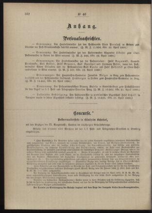 Post- und Telegraphen-Verordnungsblatt für das Verwaltungsgebiet des K.-K. Handelsministeriums 18900430 Seite: 2