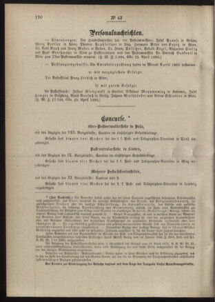 Post- und Telegraphen-Verordnungsblatt für das Verwaltungsgebiet des K.-K. Handelsministeriums 18900510 Seite: 2