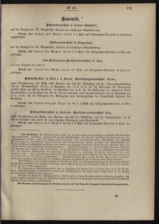 Post- und Telegraphen-Verordnungsblatt für das Verwaltungsgebiet des K.-K. Handelsministeriums 18900512 Seite: 3