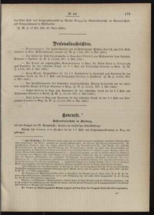 Post- und Telegraphen-Verordnungsblatt für das Verwaltungsgebiet des K.-K. Handelsministeriums 18900515 Seite: 3