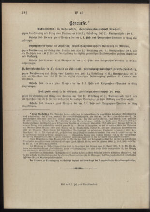 Post- und Telegraphen-Verordnungsblatt für das Verwaltungsgebiet des K.-K. Handelsministeriums 18900519 Seite: 4