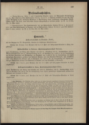 Post- und Telegraphen-Verordnungsblatt für das Verwaltungsgebiet des K.-K. Handelsministeriums 18900530 Seite: 3