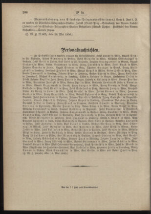 Post- und Telegraphen-Verordnungsblatt für das Verwaltungsgebiet des K.-K. Handelsministeriums 18900605 Seite: 4