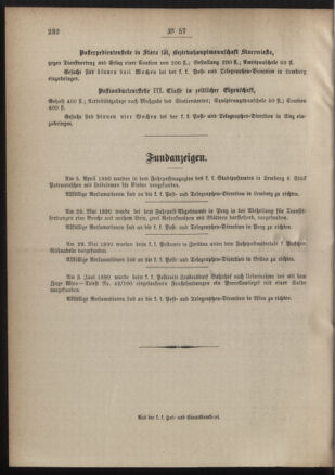 Post- und Telegraphen-Verordnungsblatt für das Verwaltungsgebiet des K.-K. Handelsministeriums 18900619 Seite: 4